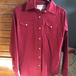 Tailored Western Style Shirt